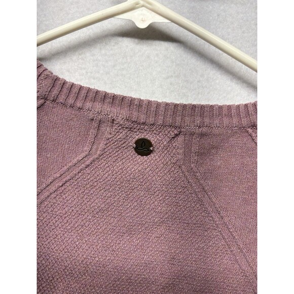 Prana Avita Pullover Sweater Women’s Size XS Mauve Purple Long Sleeve Momcore - Picture 4 of 4